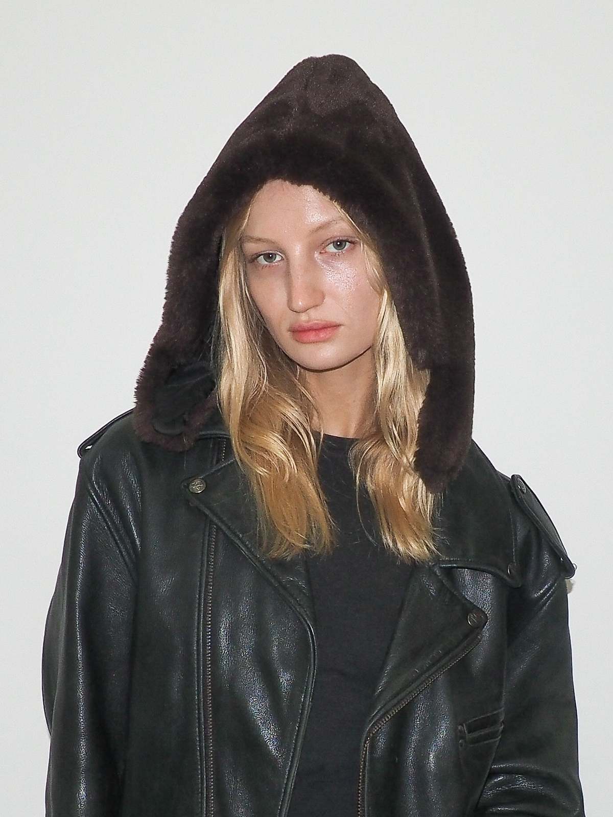 Clyde Sno Hood Hat - Mink - Image 6 of 6