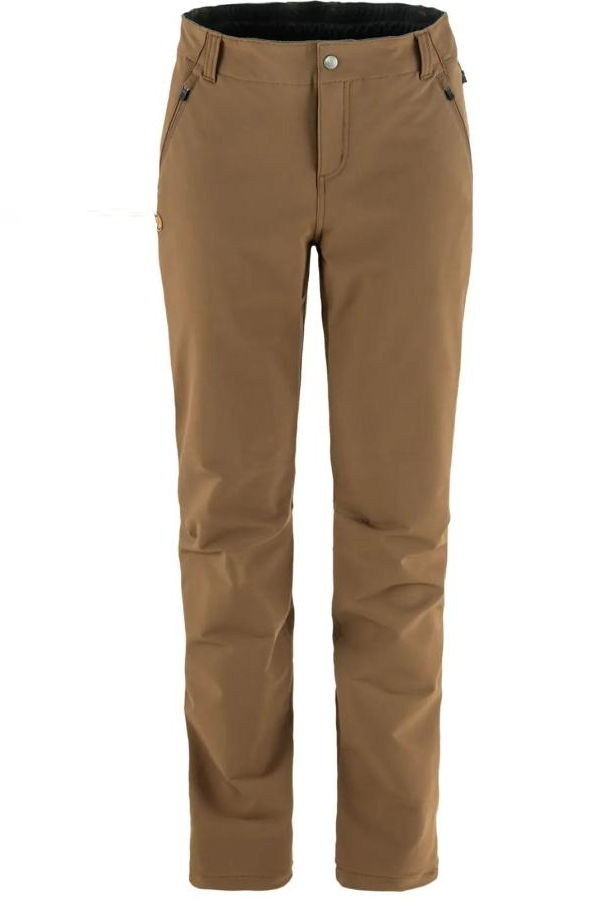 Fjallraven Straight Pants - Wood Brown