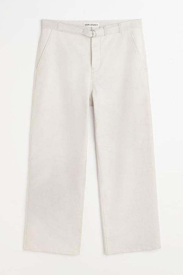Our Legacy W2254HDBD Trousers - Light Grey