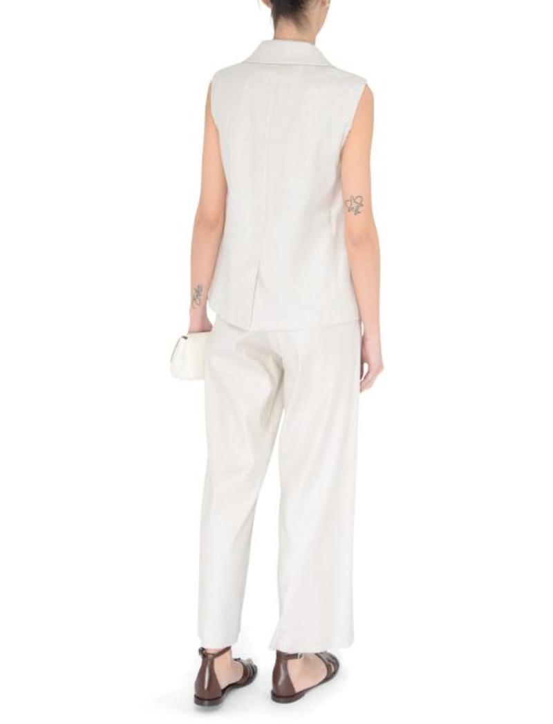 MAX MARA Trousers - Ecru