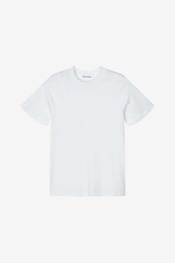 MKDT Laia Cotton Jersey Top - White