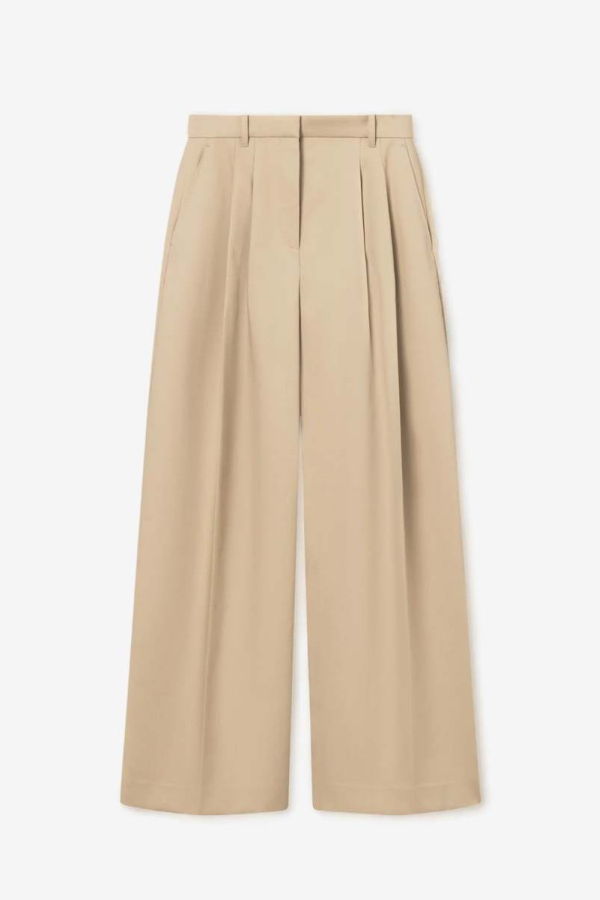 MKDT Pemma Bonded Cotton Poly Pants - Beige