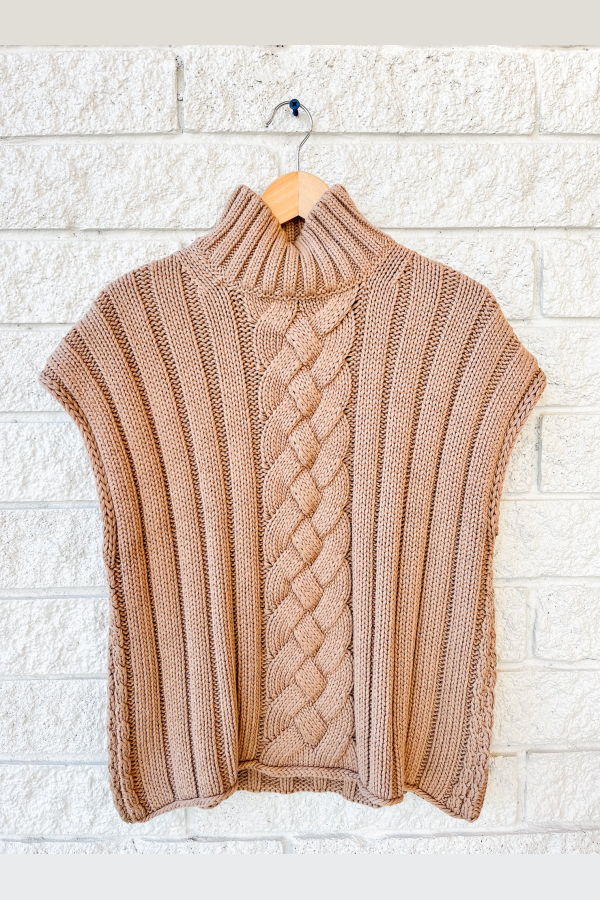 Frank & Eileen Cotswold Sweater Vest - Camel
