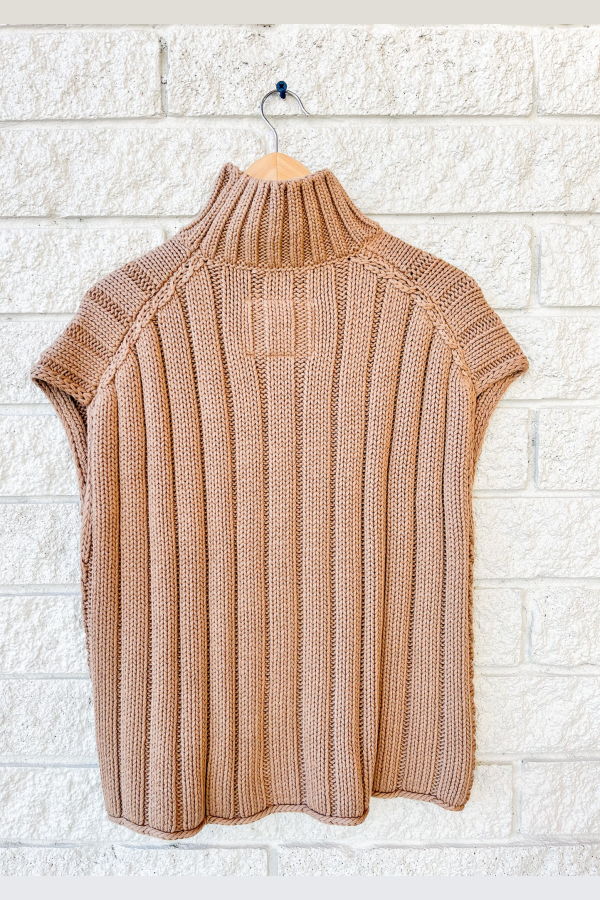 Frank & Eileen Cotswold Sweater Vest - Camel