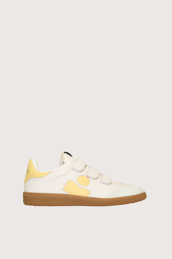 Isabel Marant Beth Velcro Sneaker - Butter