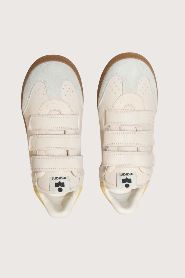 Isabel Marant Beth Velcro Sneaker - Butter