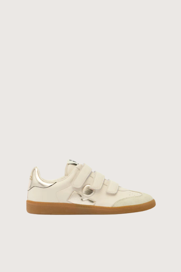 Isabel Marant Beth Velcro Sneaker - Chalk