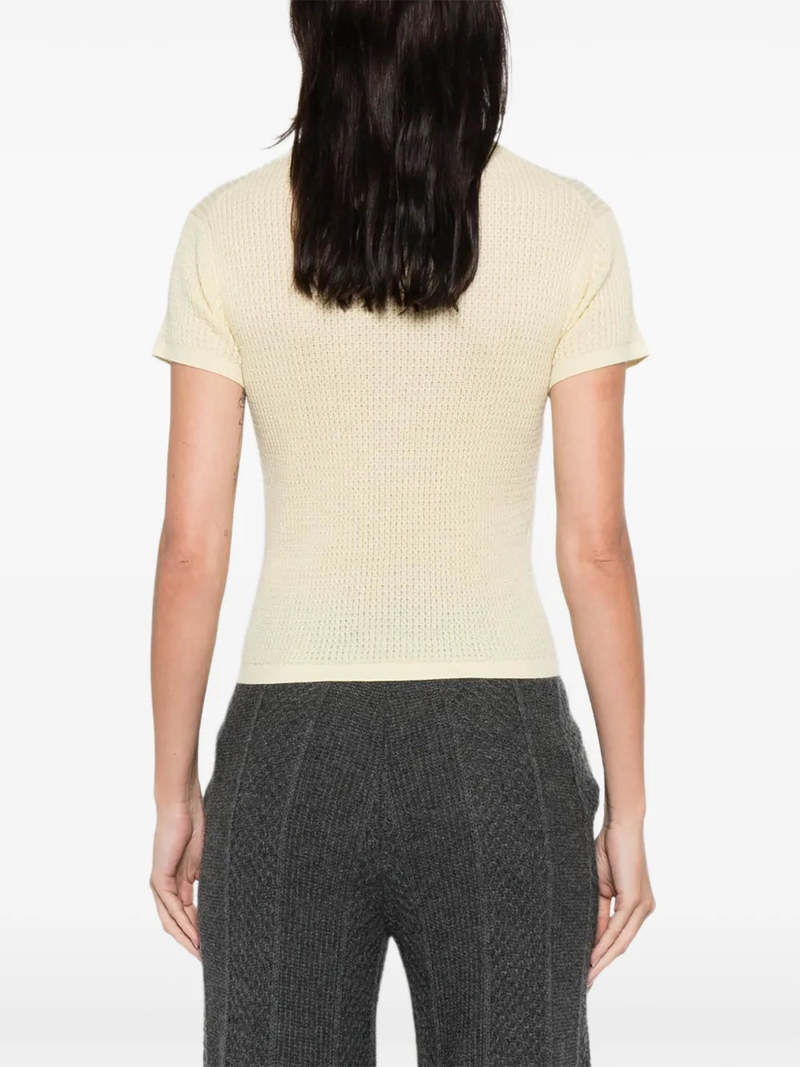 Guest in Residence Shrunken Polo Sweater