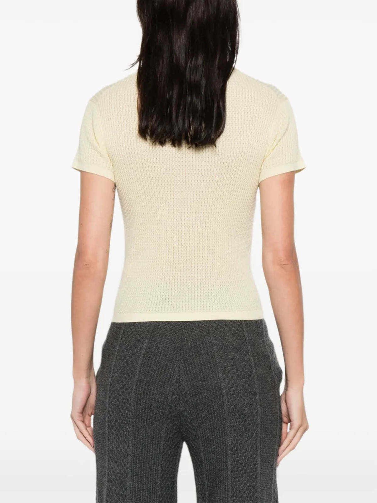 Guest in Residence Shrunken Polo Sweater - Image 4 of 5