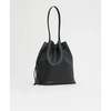 Mansur Gavriel Drawstring Cabas Handbag - Black - Thumbnail 2