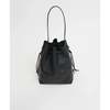 Mansur Gavriel Drawstring Cabas Handbag - Black - Thumbnail 3
