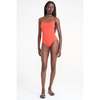 Staud Laird One Piece Swimsuit - Flame - Thumbnail 1