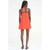 Staud Laura Mini Dress - Flame - Thumbnail 3