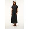 Staud Le Havre Dress - Black - Thumbnail 1