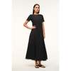 Staud Le Havre Dress - Black - Thumbnail 2
