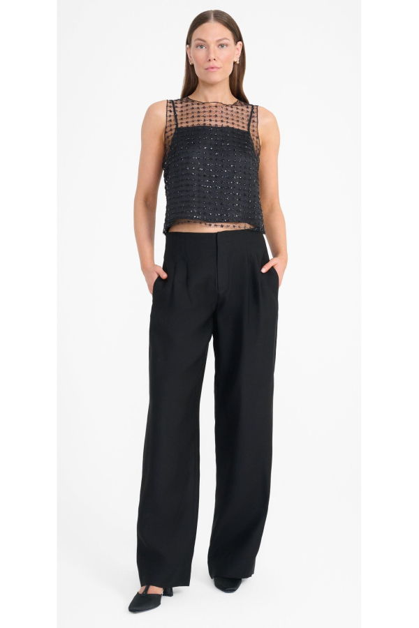 Staud Pierre Pant Pants - Black