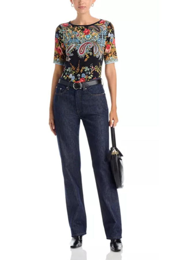 Johnny Was The Janie Favorite Boatneck Tee - Leto