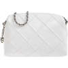 Tory Burch Fleming Distressed Leather Crossbody Bag - Blanc - Thumbnail 1