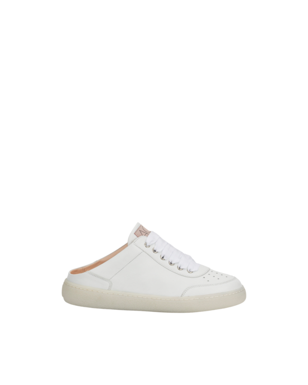 AGL Chewy Lace-Up Mule - White