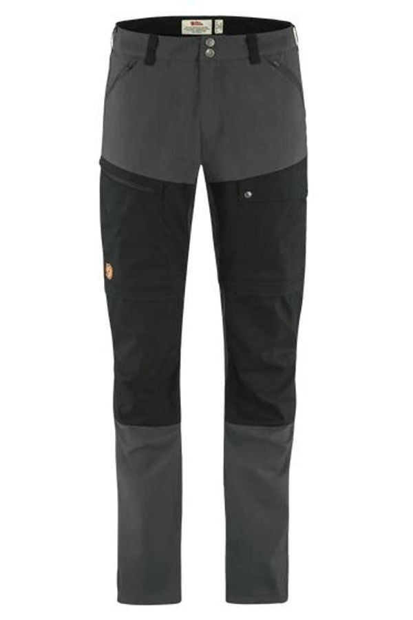 Fjallraven Straight Pants - Dark Grey Black