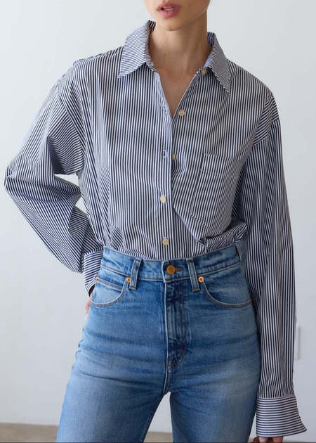 Casey Casey Louis 2 Shirt - Black Bold Stripe | Garmentory