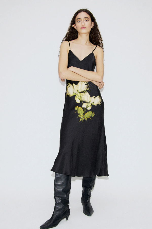 Silk Laundry 90s Slip Dress