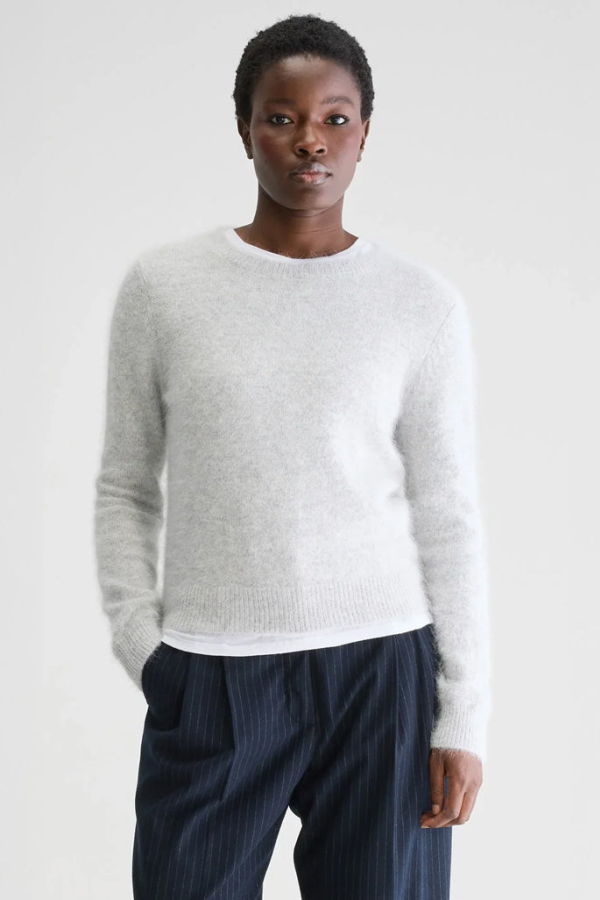 Bellerose Datti Crew Knit Sweater - Birch