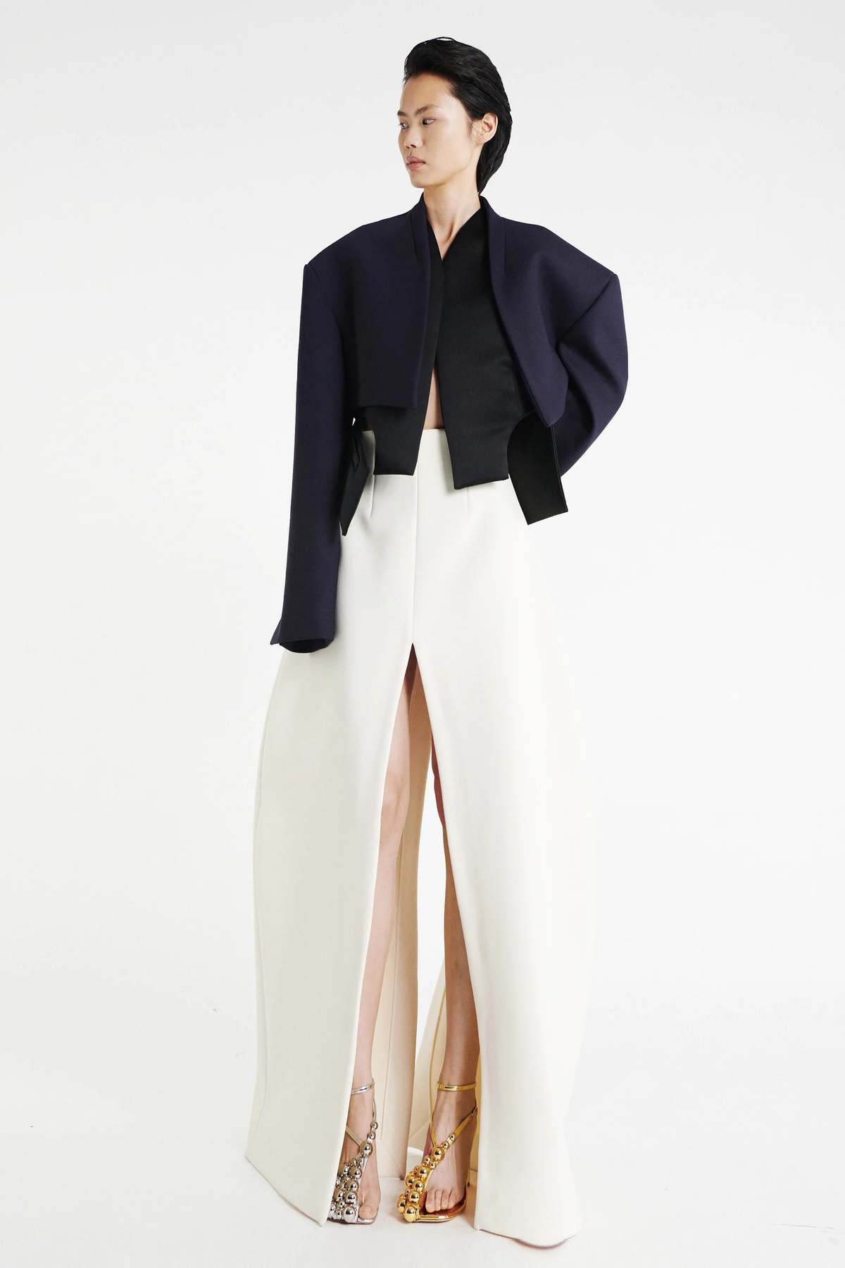 A.W.A.K.E. MODE Pant Skirt - Ivory - Image 6 of 6