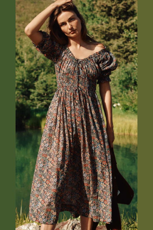 DEN Ischia Poplin Dress