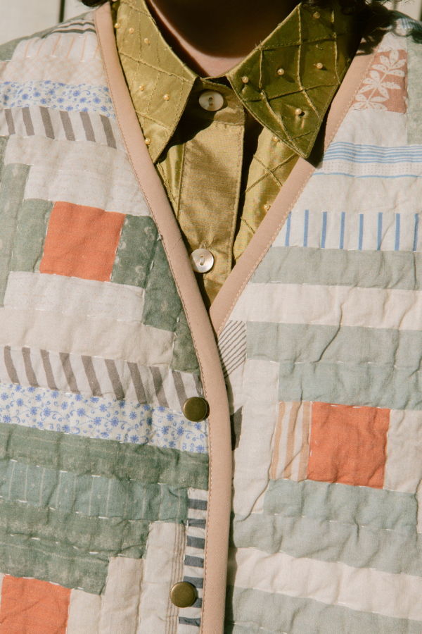 Jess Meany Nova Agave Quilt Coat