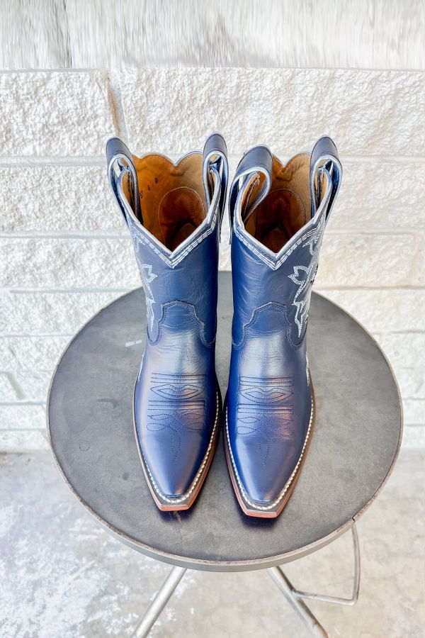 BESITA Nectar Bootie - Navy/Cobalt