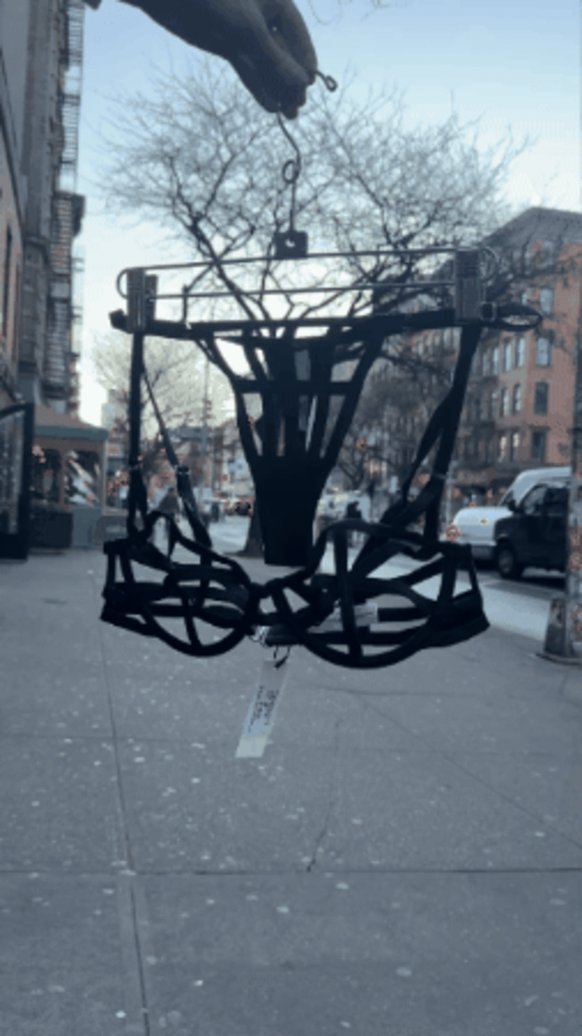 fleur du mal Caged Thong - Black - Image 4 of 5