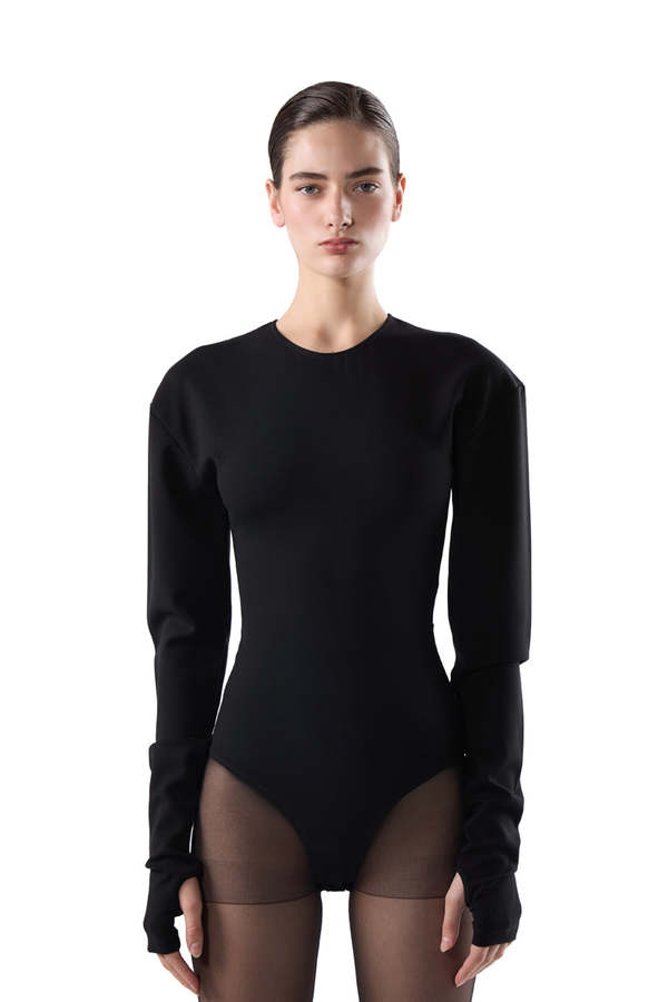 MM6 Maison Margiela Long-Sleeve Bodysuit