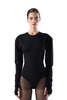 MM6 Maison Margiela Long-Sleeve Bodysuit - Thumbnail 1