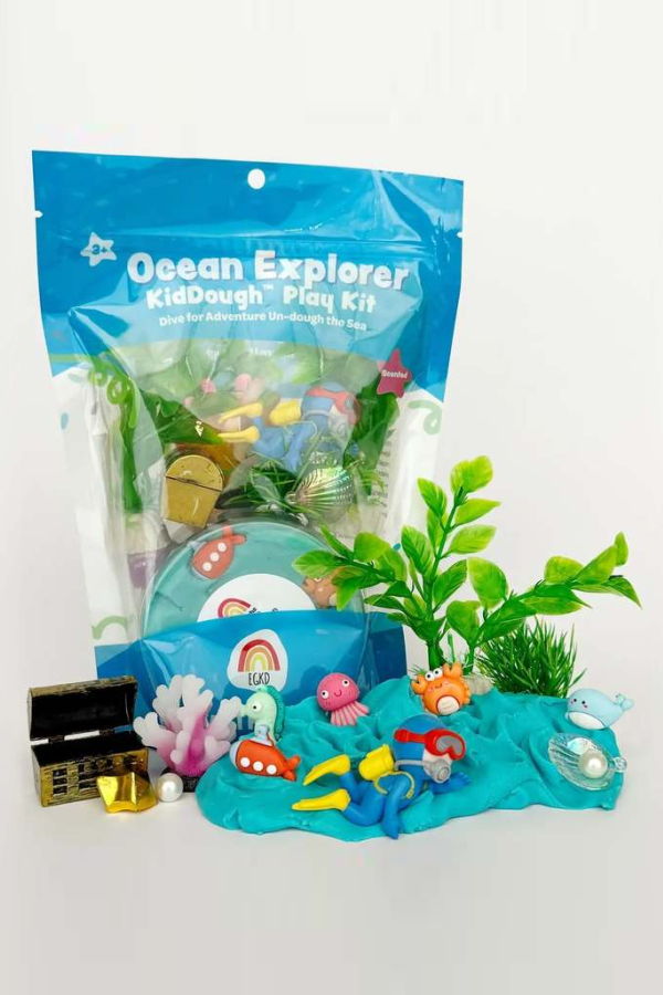 KIDS Earth Grown KidDoughs Ocean Explorer KidDough Play Kit
