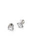 MM6 Maison Margiela White Paint Earrings - White - Thumbnail 3