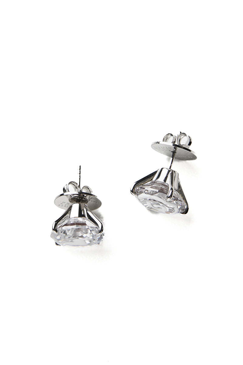 MM6 Maison Margiela White Paint Earrings - White