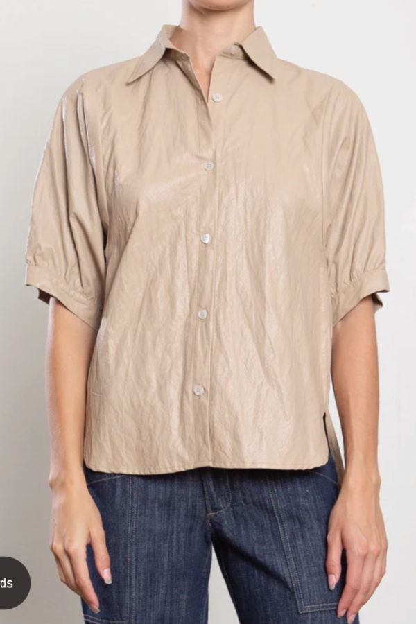 Pharaoh Claude Shirt - Biscotti