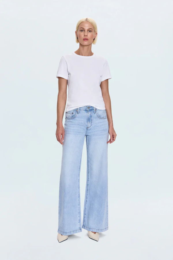 Pistola Jadyn Low Slung Palazzo Jeans