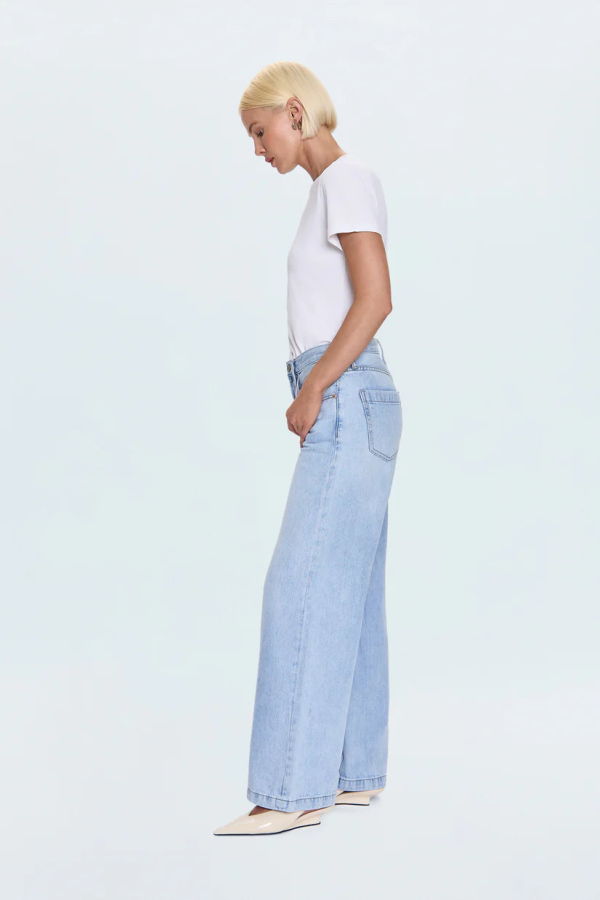 Pistola Jadyn Low Slung Palazzo Jeans