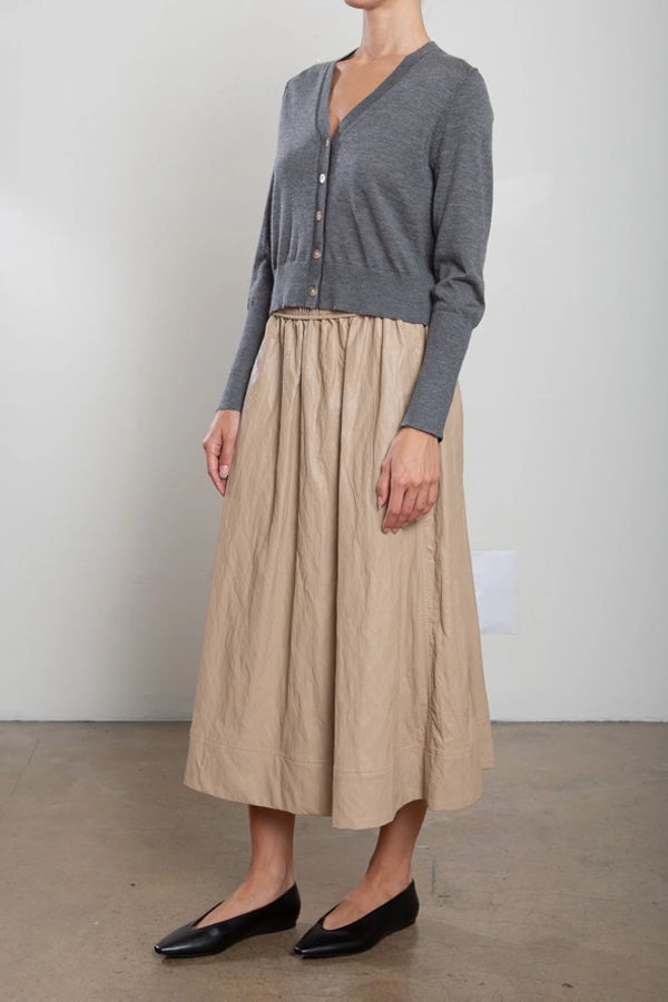 Pharaoh Claudia Skirt in Faux Leather Skirt