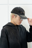 wangxingyu Slogan Embroidery Washed Baseball Cap - Thumbnail 3