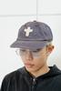 wangxingyu Twill Patch Washed Cap - Red - Thumbnail 2