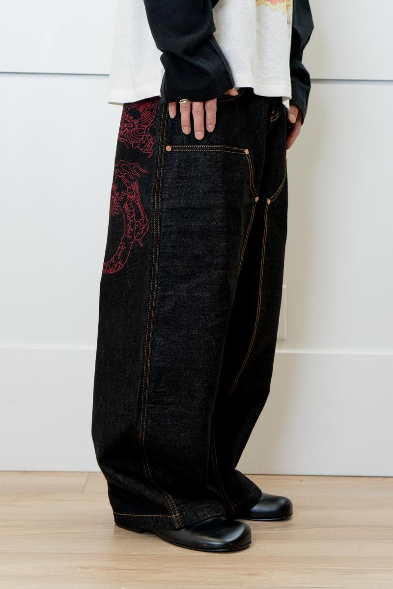 Dragon Raw Denim Pants