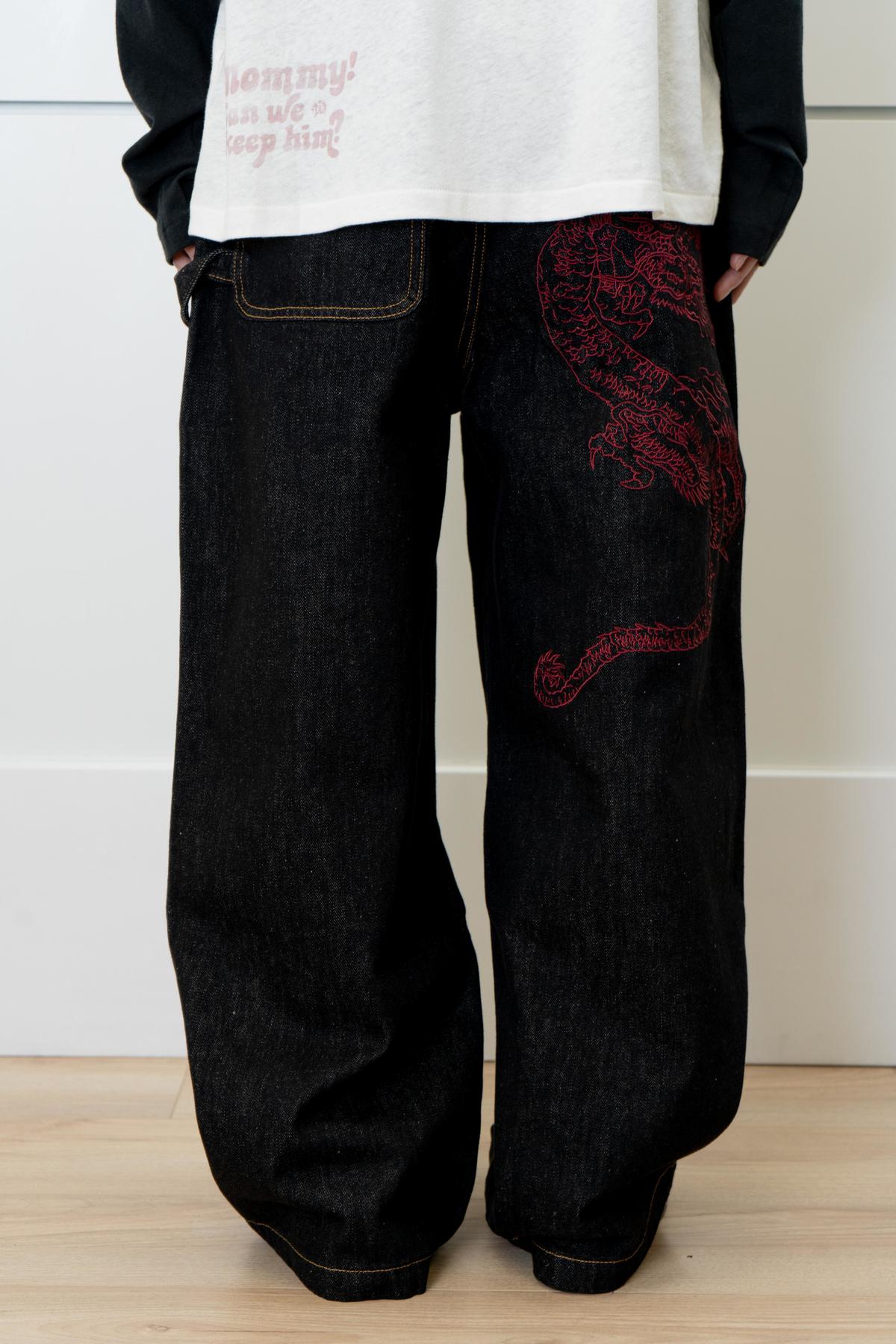 Dragon Raw Denim Pants - Image 4 of 5
