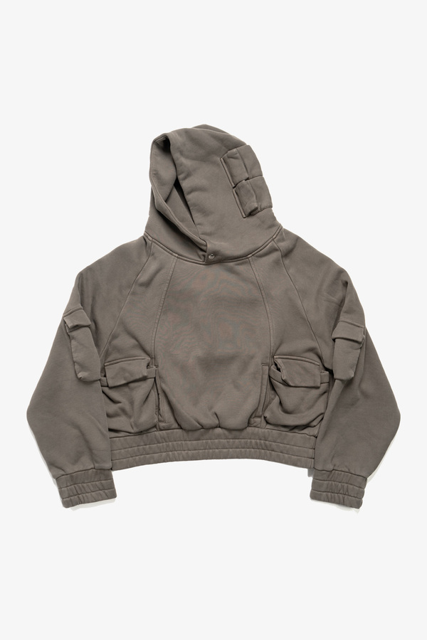 kody phillips Pullover Cargo Hoodie - Sage