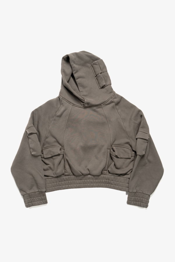 kody phillips Pullover Cargo Hoodie - Sage