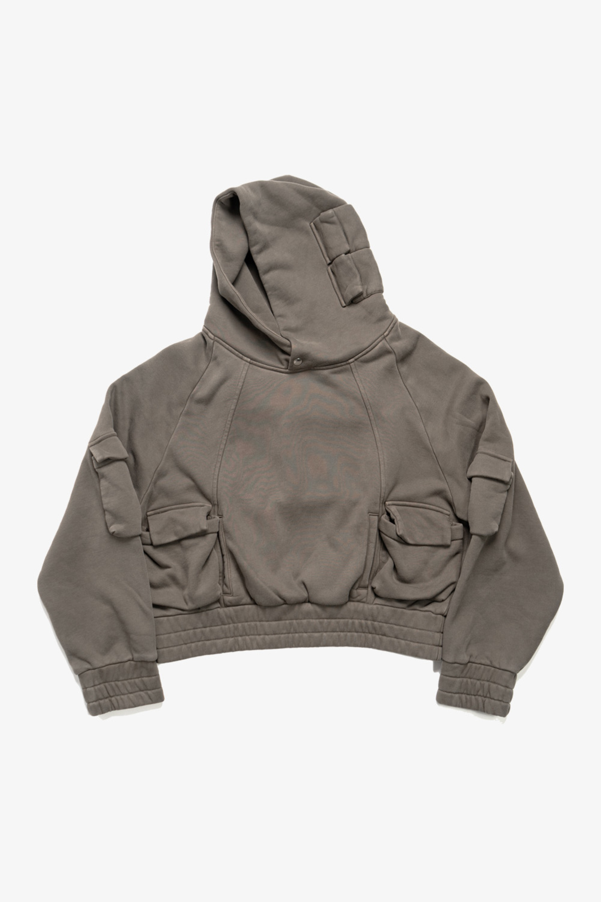 kody phillips Pullover Cargo Hoodie - Sage - Image 1 of 8
