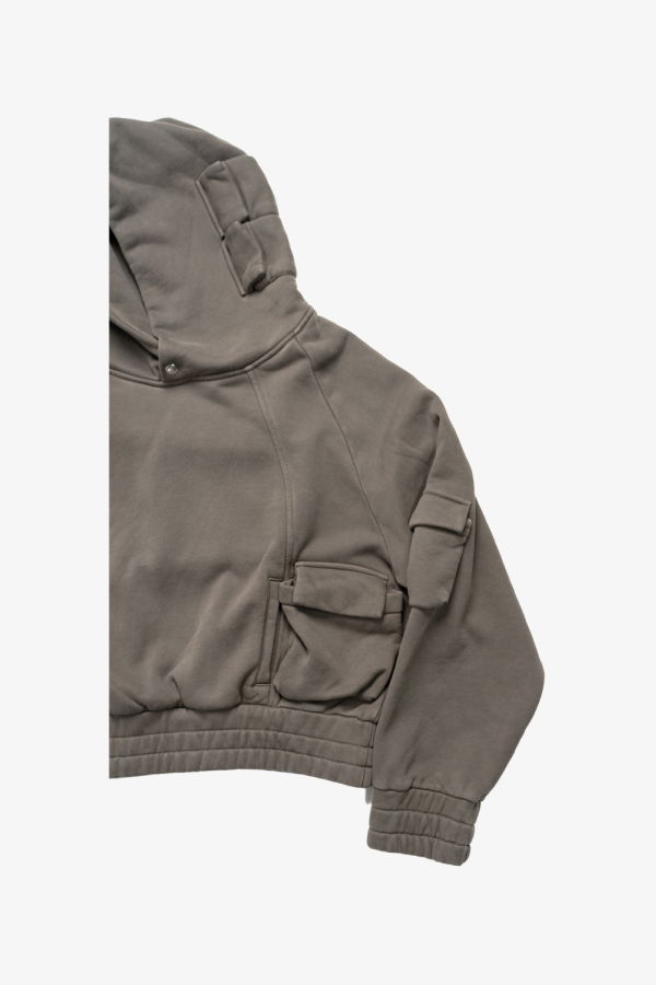 kody phillips Pullover Cargo Hoodie - Sage