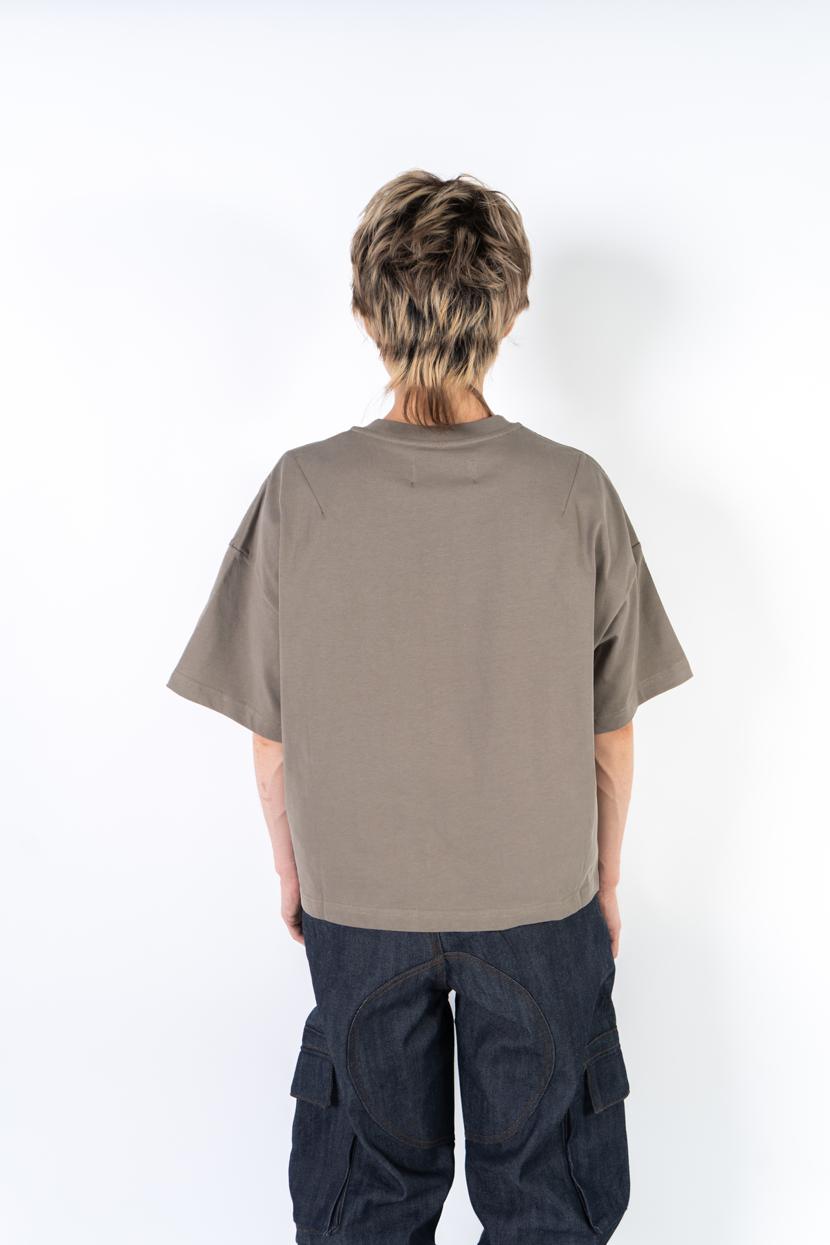 kody phillips Basic Dart Tee - Sage - Image 6 of 6
